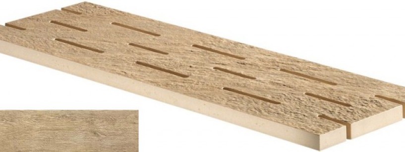 Керамогранит напольный ANOD Axi Golden Oak Griglia 20x60 Lastra Atlas Concorde Italy