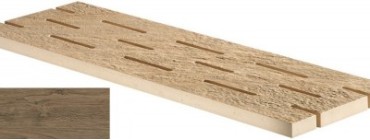 Керамогранит напольный AWAC Etic Noce Hickory Griglia 20x60 Lastra Atlas Concorde Italy