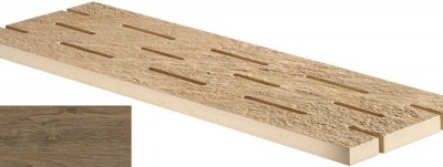 Керамогранит напольный AWAC Etic Noce Hickory Griglia 20x60 Lastra Atlas Concorde Italy