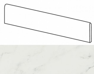 Плинтус ASLJ Marvel Calacatta Battiscopa 7.2x60 Atlas Concorde Italy