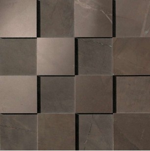 Декор ASLG Marvel Bronze Mosaico 3D 30x30 Atlas Concorde Italy