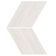 Декор AS1Q Marvel Stone Bianco Dolomite Chevron Lappato 22.5x22.9 Atlas Concorde Italy