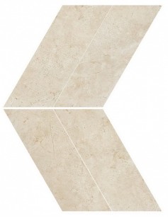 Декор AS1R Marvel Stone Cream Prestige Chevron Lappato 22.5x22.9 Atlas Concorde Italy