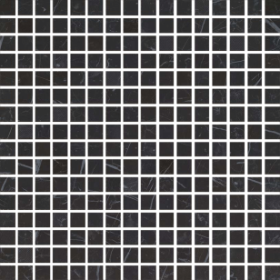 Мозаика настенная 9MQN Marvel Stone Nero Marquina Mosaic Q 30.5x30.5 Atlas Concorde Italy