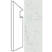 Плинтус ATEM Marvel Stone Carrara Pure Battiscopa Sag. Sx 7.2x30 Atlas Concorde Italy