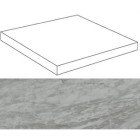 Ступень ATEG Marvel Stone Bardiglio Grey Scalino Ang. Dx 33x33 Atlas Concorde Italy
