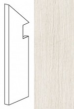 Плинтус ASPP Sunrock Travertino White Battiscopa Sag.Sx 7.2x30 Atlas Concorde Italy