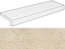 Ступень ASQG Sunrock Travertino Almond Elemento L 60x15xH4 Atlas Concorde Italy