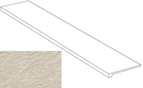 Ступень AAH4 Trust Ivory Scalino 33x150 Atlas Concorde Italy