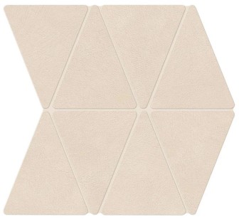 Мозаика Atlas Concorde Italy Boost Natural Kaolin Mosaico Rhombus 33.8x36.7 A7CN