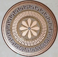 Декор Эфес бежевый круг d.10 10х10 Belleza