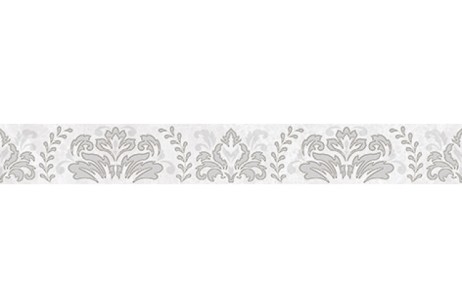 Бордюр 56-03-06-456 Afina Damask серый 5x40 Ceramica Classic