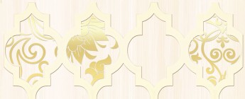 Бордюр Buhara бежевый 10х25 Ceramica Classic