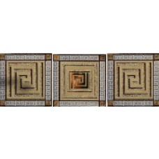 Вставка Петра Пальмира стеклянные бежевый 5.5x5.5 Ceramica Classic