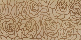 Декор Serenity Rosas 08-03-15-1349 коричневый 20x40 Ceramica Classic