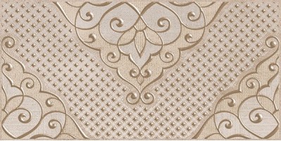 Декор Versus Chic 08-03-15-1335 коричневый 20х40 матовая Ceramica Classic