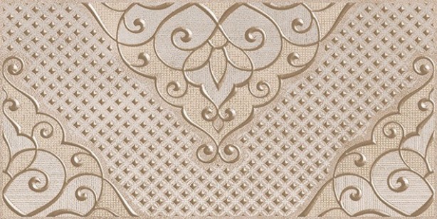 Декор Versus Chic 08-03-15-1335 коричневый 20х40 матовая Ceramica Classic