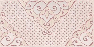 Декор Versus Chic 08-03-41-1335 розовый 20х40 матовая Ceramica Classic