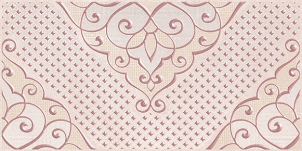 Декор Versus Chic 08-03-41-1335 розовый 20х40 матовая Ceramica Classic