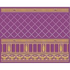 Бордюр 05-01-1-93-03-56-886-0 Воспоминание Фиолетовый 20х25 Ceramique Imperiale