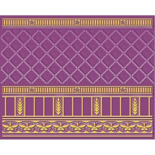Бордюр 05-01-1-93-03-56-886-0 Воспоминание Фиолетовый 20х25 Ceramique Imperiale
