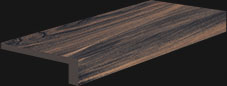 Ступень 77709 Flame Elemento L C. Retta Brown Grip 20x60 Cerdomus