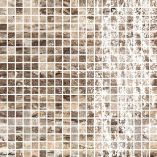 Мозаика 61489 Hiros Mosaico 1.5x1.5 Ruggine 30x30 Cerdomus