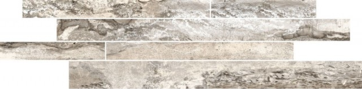 Мозаика 61503 Hiros Fascia Grigio 15x50 Cerdomus