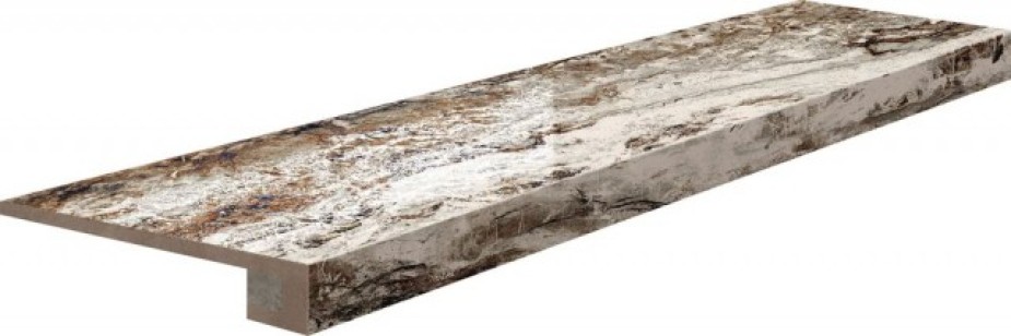 Ступень 61499 Hiros Gradino Costa Retta Nero 33x100 Cerdomus