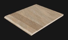 Ступень 57178 Lefka Gradino Semplice Walnut 60x60 Cerdomus