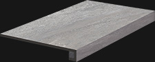 Ступень 59799 Lefka Gradino Costa Retta Smoke 33x60 Cerdomus