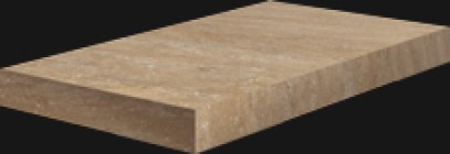 Ступень 62476 Lefka Angolo Sn Gradino C. Retta Walnut 33x60 Cerdomus