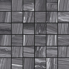 Мозаика 75004 Luxe Mosaico 4.7x4.7 Dark Grey Sat. 30x30 Cerdomus