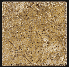 Декор 31778 Pietra d'Assisi BR 1-4 Ocra 20x20 Cerdomus