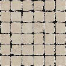 Мозаика 67178 Pietra d'Assisi Mosaico 4.7x4.7 Beige Spaccatella 30x30 Cerdomus