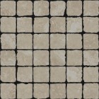 Мозаика 69193 Pietra d'Assisi Mosaico 4.7x4.7 Bianco Spaccatella 30x30 Cerdomus