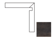 Плинтус Cerdomus Legarage Battiscala Dx Charcoal Set 2pz 4.8x60 81966