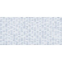 Плитка настенная PDG043D Pudra мозаика рельеф голубой 20x44 Cersanit