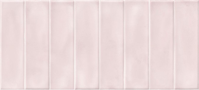 Плитка настенная PDG074D Pudra кирпич рельеф розовый 20x44 Cersanit