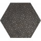 Керамогранит 10473341 Docklands HEXAG FREEPORT BLACK39 24x27.7 Cir Ceramiche