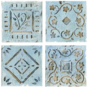 Декор 1014576 Quintana Ins.S/4 Umbria P.Zza 10x10 Cir Ceramiche