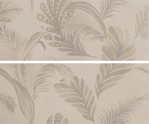 Панно 657L3RB Madagascar Foglie Taupe 25x60 Emil Ceramica