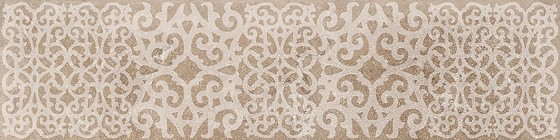 Бордюр 974P6PB Petra Fasc.Arabesco Nut Lapp 15x60 Emil Ceramica