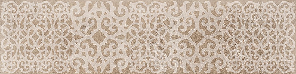 Бордюр 974P6PB Petra Fasc.Arabesco Nut Lapp 15x60 Emil Ceramica