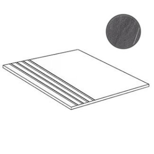 Ступень 71DG9R Tracce Dark Grey Ret 33x60 Emil Ceramica
