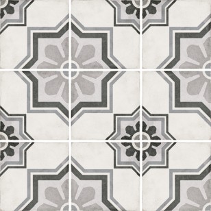 Декор 24413 Art Nouveau Capitol Grey 20x20 Equipe