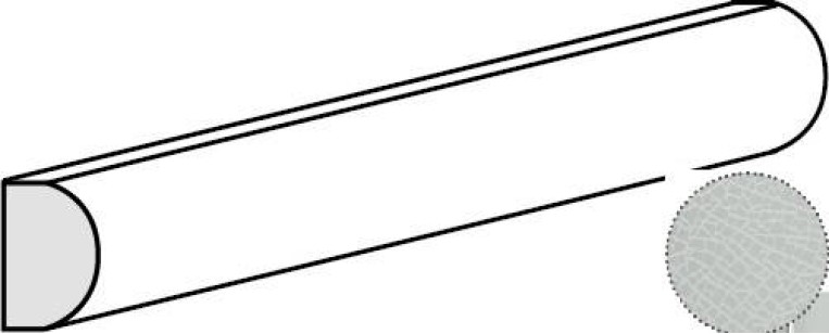 Бордюр 25052 Crackle Torello Smokey Blue 2x15 Equipe