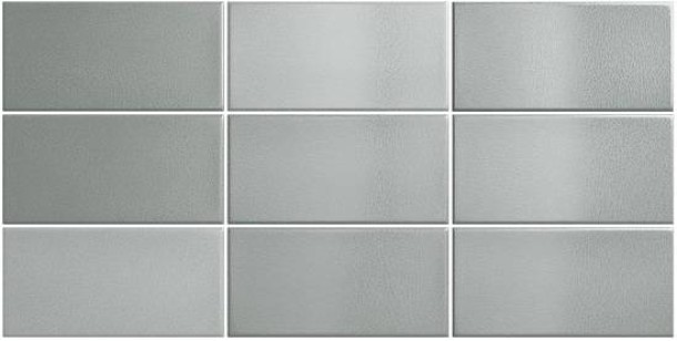 Настенная плитка 25028 Crackle Smokey Blue 7.5x15 Equipe