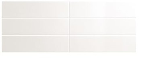 Настенная плитка 25038 Crackle White 7.5x30 Equipe