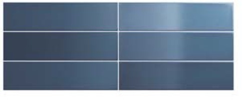 Настенная плитка 25043 Crackle Ocean Blue 7.5x30 Equipe